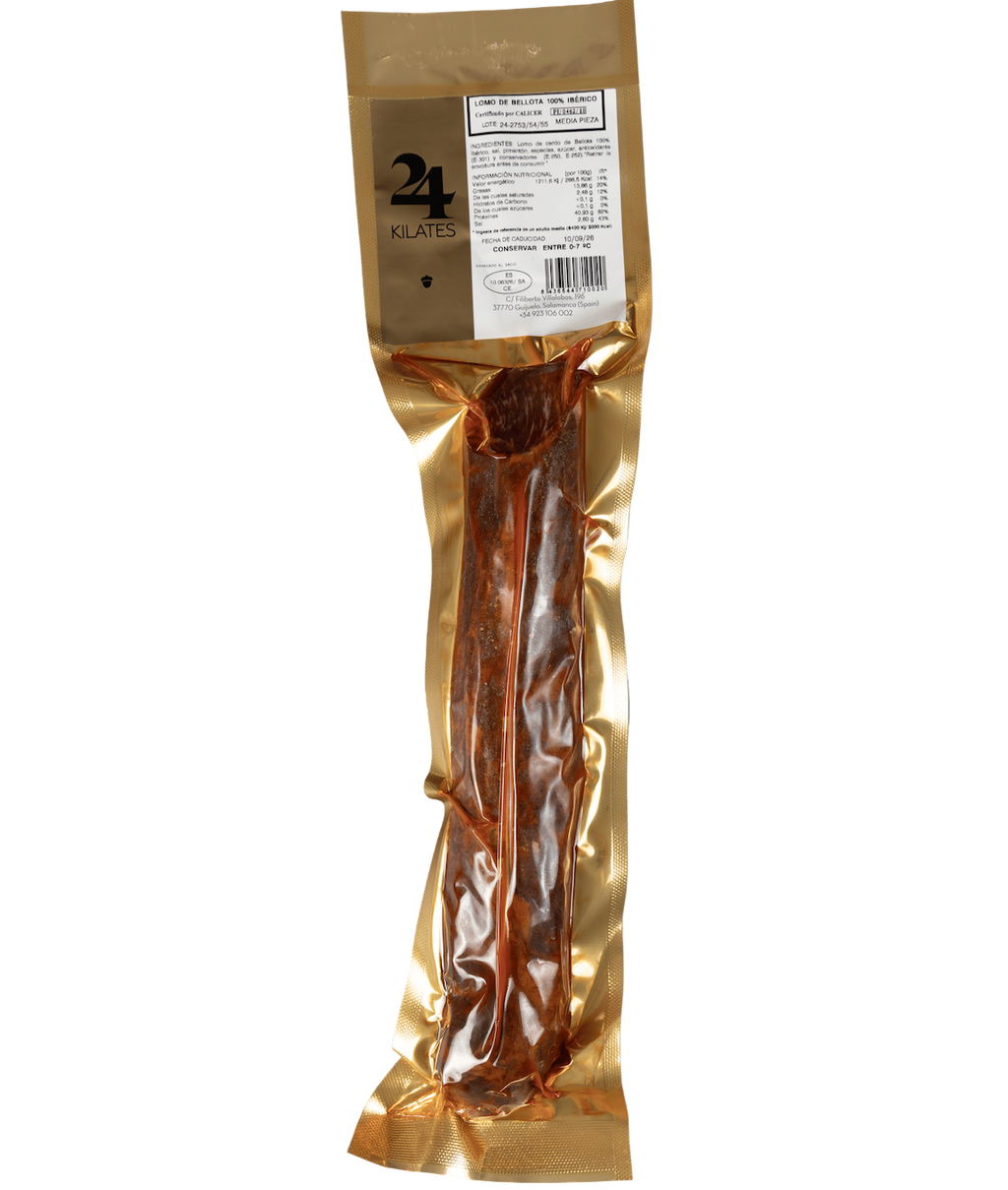 Lomo de Bellota 100% Ibérico 24 Kilates